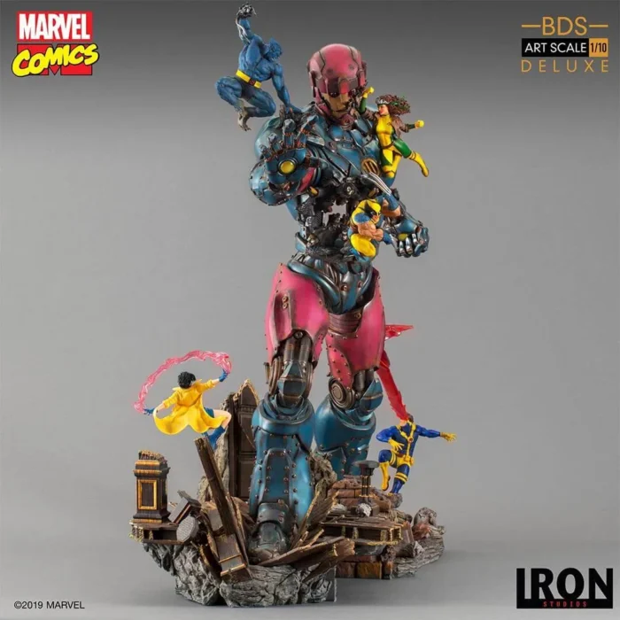 X-Men VS Sentinel #1 - #2 - #3 (Deluxe) 1:10 Scale Statue by Iron Studios Art Scale 1:10 - Battle Diorama Series - Marvel Comics - Görsel 14