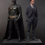 The Dark Knight Statue 1/3 Batman & Bruce Wayne Dual Version Hyperreal Movie JND