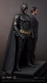 The Dark Knight Statue 1/3 Batman & Bruce Wayne Dual Version Hyperreal Movie JND - Görsel 14