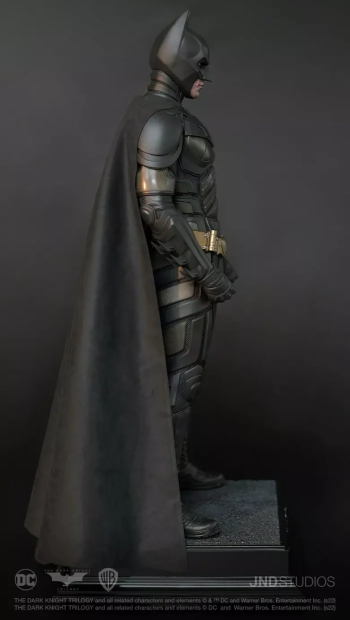 The Dark Knight Statue 1/3 Batman & Bruce Wayne Dual Version Hyperreal Movie JND - Görsel 15