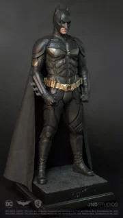 The Dark Knight Statue 1/3 Batman & Bruce Wayne Dual Version Hyperreal Movie JND - Görsel 16