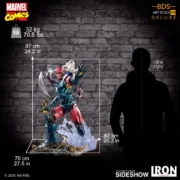 X-Men VS Sentinel #1 - #2 - #3 (Deluxe) 1:10 Scale Statue by Iron Studios Art Scale 1:10 - Battle Diorama Series - Marvel Comics - Görsel 40
