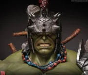 Green Scar Hulk Premium 1/4 Statue (Marvel Comics) - Görsel 5