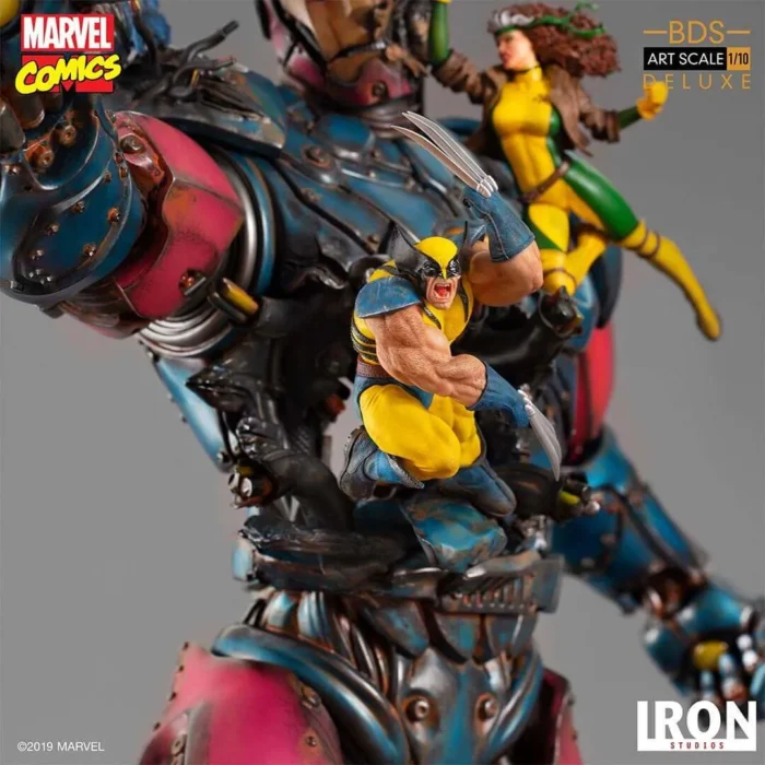 X-Men VS Sentinel #1 - #2 - #3 (Deluxe) 1:10 Scale Statue by Iron Studios Art Scale 1:10 - Battle Diorama Series - Marvel Comics - Görsel 8