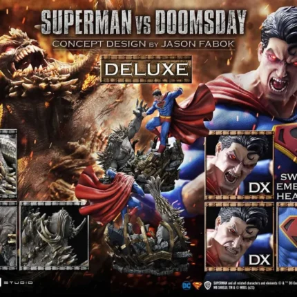 Ultimate Museum Masterline Superman (Comics) Superman VS Doomsday (Concept By Jason Fabok) DX Bonus Version