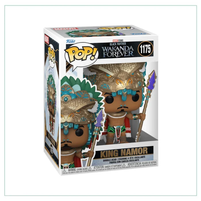 King_Namor_1175_Funko_Pop_-_Wakanda_Forever KING NAMOR #1175 - Görsel 1