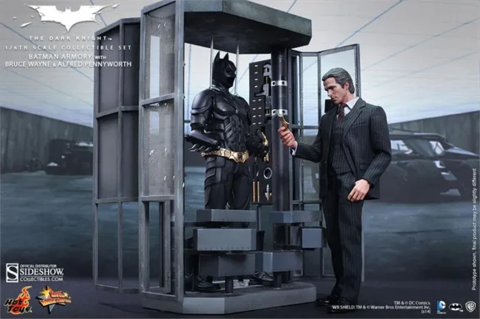 Batman Armory With Alfred And Bruce Figure Set - Görsel 13