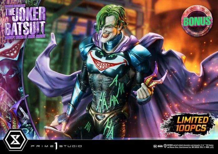 The Joker Batsuit favorite (Concept Design by Jorge Jimenez) Bonus Version - Görsel 4