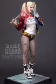 JND Studios Suicide Squad Harley Quinn 1/3 Scale Hyperreal Movie Statue - Görsel 3