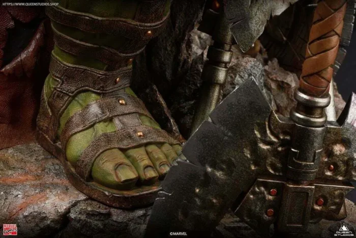 Green Scar Hulk Premium 1/4 Statue (Marvel Comics) - Görsel 11