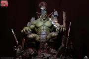 Green Scar Hulk Premium 1/4 Statue (Marvel Comics) - Görsel 13