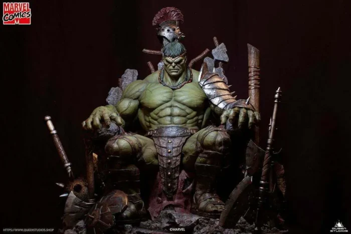 Green Scar Hulk Premium 1/4 Statue (Marvel Comics) - Görsel 13