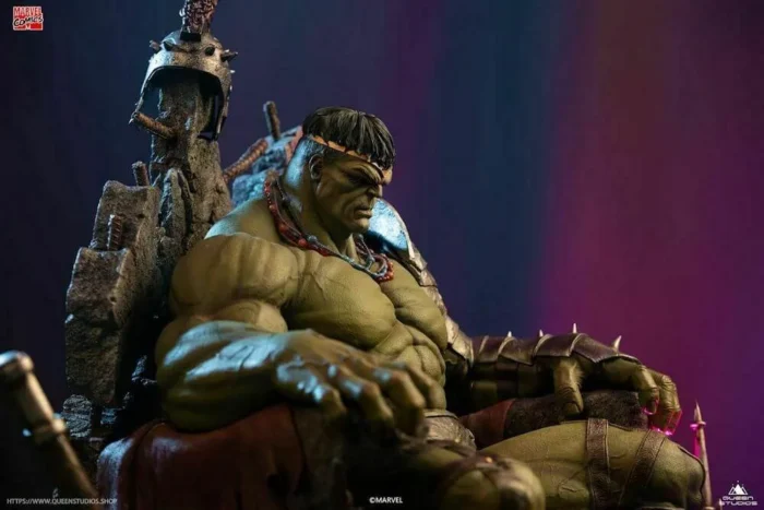 Green Scar Hulk Premium 1/4 Statue (Marvel Comics) - Görsel 14