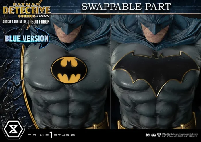 M.M.Batman (Comics) Batman Detective Comics #1000 (Concept Design By Jason Fabok) Blue Version - Görsel 8