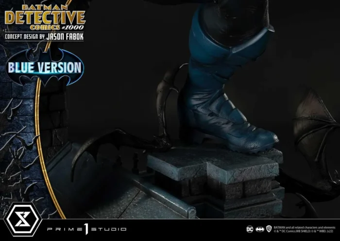 M.M.Batman (Comics) Batman Detective Comics #1000 (Concept Design By Jason Fabok) Blue Version - Görsel 47