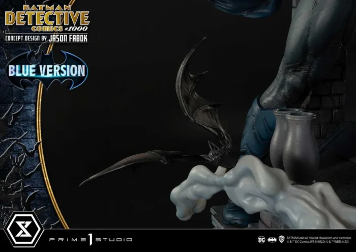 M.M.Batman (Comics) Batman Detective Comics #1000 (Concept Design By Jason Fabok) Blue Version - Görsel 48