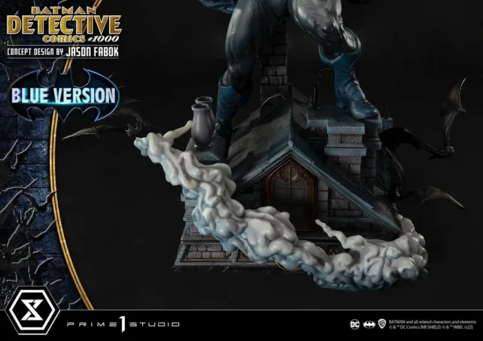 M.M.Batman (Comics) Batman Detective Comics #1000 (Concept Design By Jason Fabok) Blue Version - Görsel 50