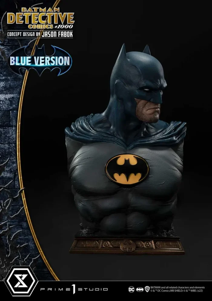 M.M.Batman (Comics) Batman Detective Comics #1000 (Concept Design By Jason Fabok) Blue Version - Görsel 53
