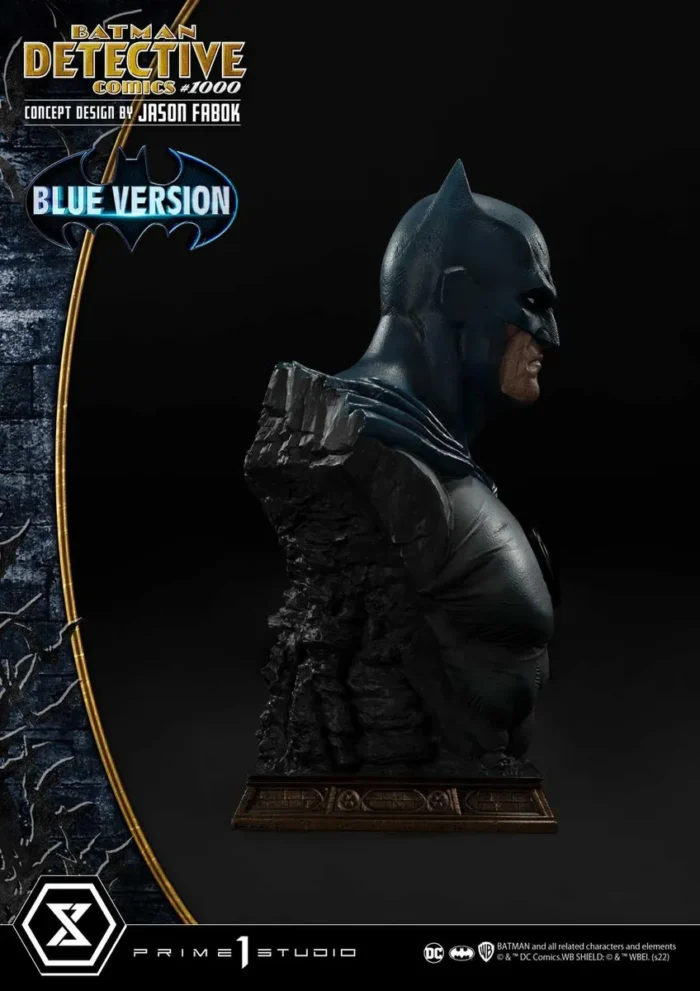 M.M.Batman (Comics) Batman Detective Comics #1000 (Concept Design By Jason Fabok) Blue Version - Görsel 55