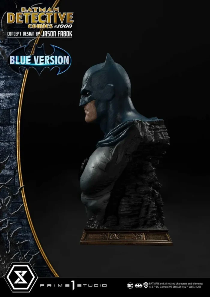 M.M.Batman (Comics) Batman Detective Comics #1000 (Concept Design By Jason Fabok) Blue Version - Görsel 57