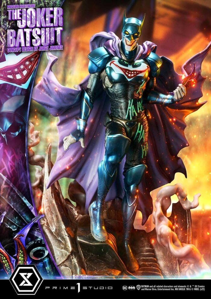 The Joker Batsuit favorite (Concept Design by Jorge Jimenez) Bonus Version - Görsel 8