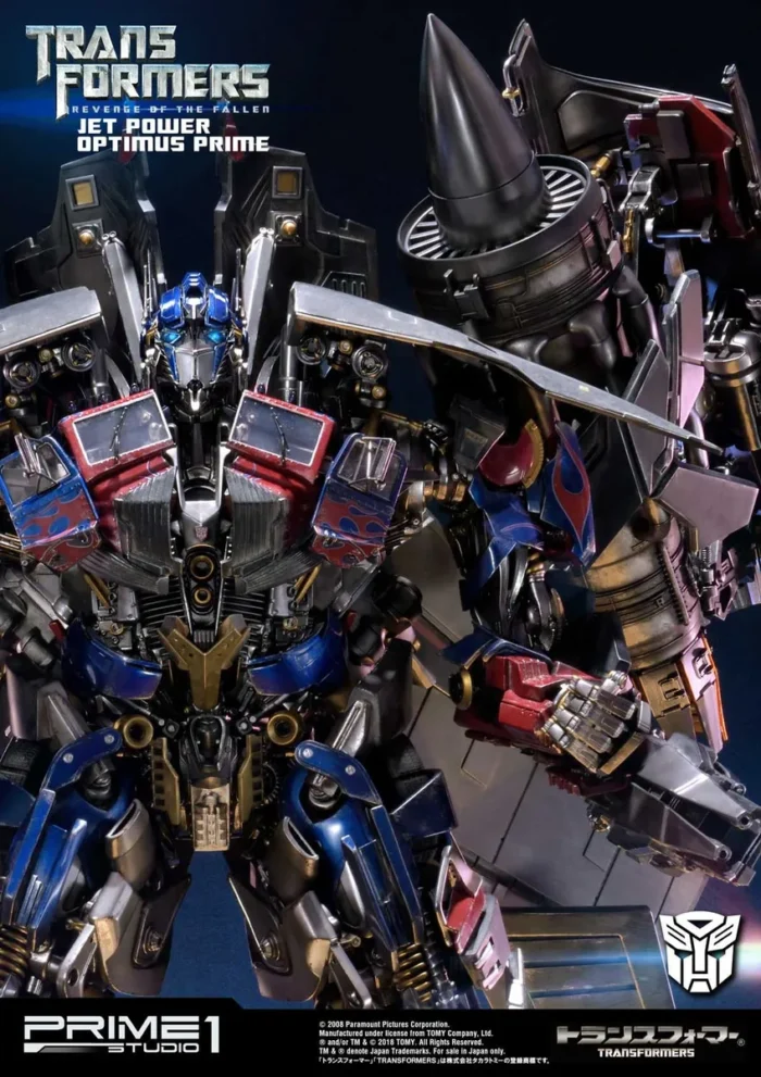 Transformers: Revenge of the Fallen (Film) Jetpower Optimus Prime - Görsel 17