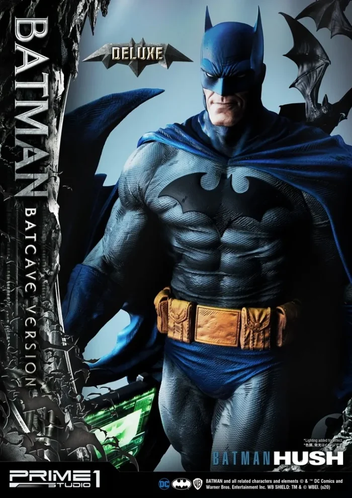 DC Comics: Batman Hush - Deluxe Batcave Batman Statue Bonus Version - Görsel 9