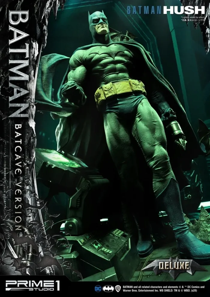 DC Comics: Batman Hush - Deluxe Batcave Batman Statue Bonus Version - Görsel 10