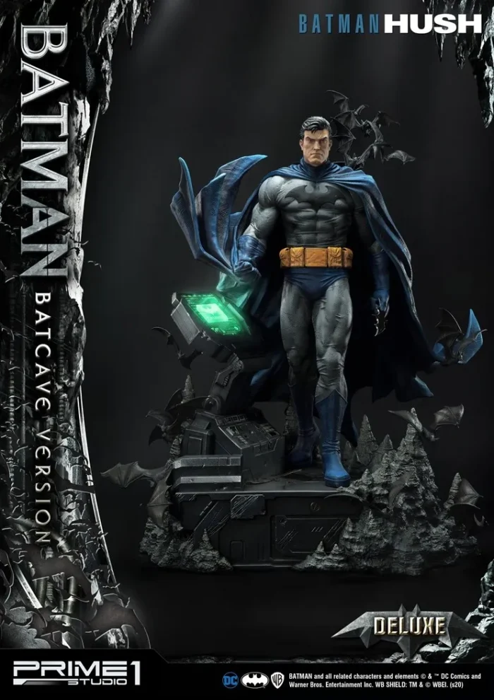 DC Comics: Batman Hush - Deluxe Batcave Batman Statue Bonus Version - Görsel 12