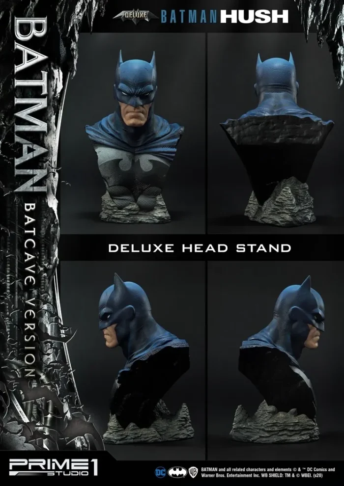 DC Comics: Batman Hush - Deluxe Batcave Batman Statue Bonus Version - Görsel 41