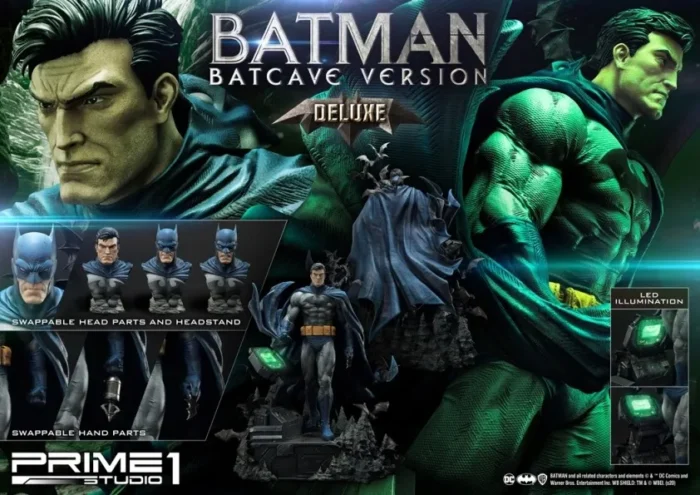 DC Comics: Batman Hush - Deluxe Batcave Batman Statue Bonus Version - Görsel 36