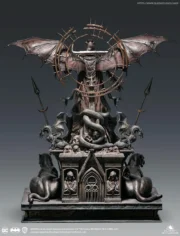 DC Comics: Dark Nights Metal - Premium Batman on Throne 1:4 Scale Statue - Görsel 9