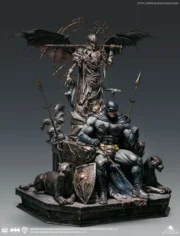 DC Comics: Dark Nights Metal - Premium Batman on Throne 1:4 Scale Statue - Görsel 11