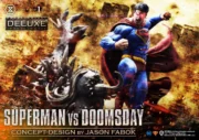 Ultimate Museum Masterline Superman (Comics) Superman VS Doomsday (Concept By Jason Fabok) DX Bonus Version - Görsel 3