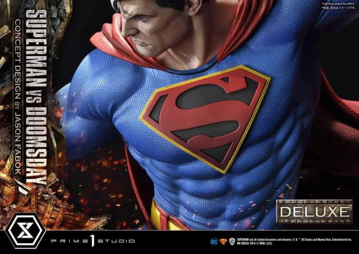 Ultimate Museum Masterline Superman (Comics) Superman VS Doomsday (Concept By Jason Fabok) DX Bonus Version - Görsel 16