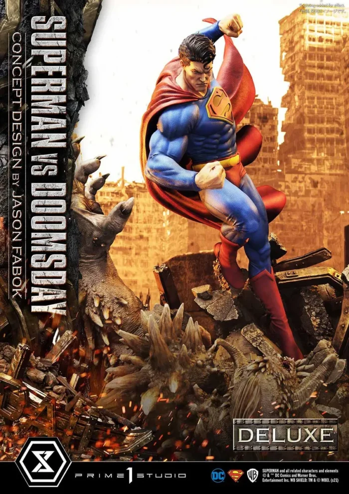 Ultimate Museum Masterline Superman (Comics) Superman VS Doomsday (Concept By Jason Fabok) DX Bonus Version - Görsel 18