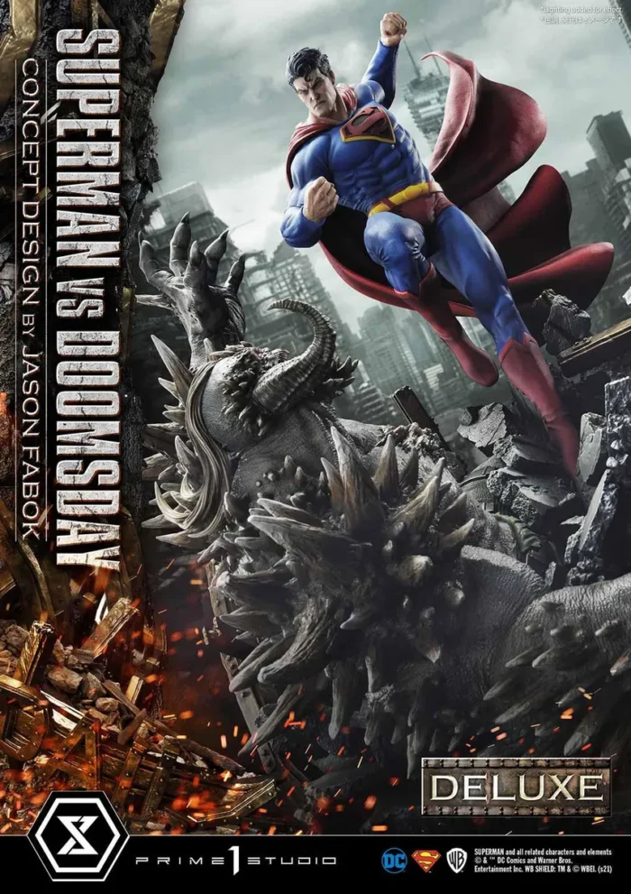 Ultimate Museum Masterline Superman (Comics) Superman VS Doomsday (Concept By Jason Fabok) DX Bonus Version - Görsel 20
