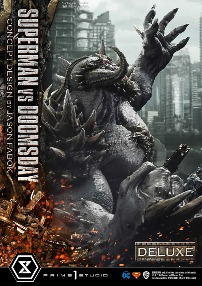 Ultimate Museum Masterline Superman (Comics) Superman VS Doomsday (Concept By Jason Fabok) DX Bonus Version - Görsel 25