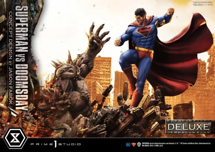 Ultimate Museum Masterline Superman (Comics) Superman VS Doomsday (Concept By Jason Fabok) DX Bonus Version - Görsel 26
