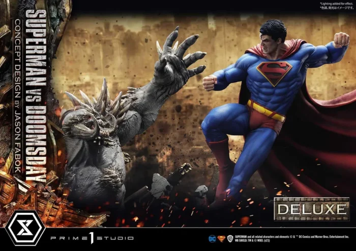 Ultimate Museum Masterline Superman (Comics) Superman VS Doomsday (Concept By Jason Fabok) DX Bonus Version - Görsel 28