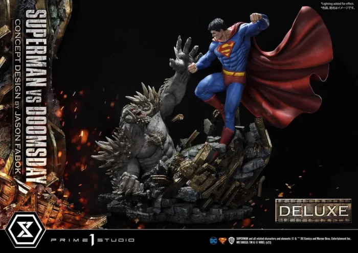 Ultimate Museum Masterline Superman (Comics) Superman VS Doomsday (Concept By Jason Fabok) DX Bonus Version - Görsel 32