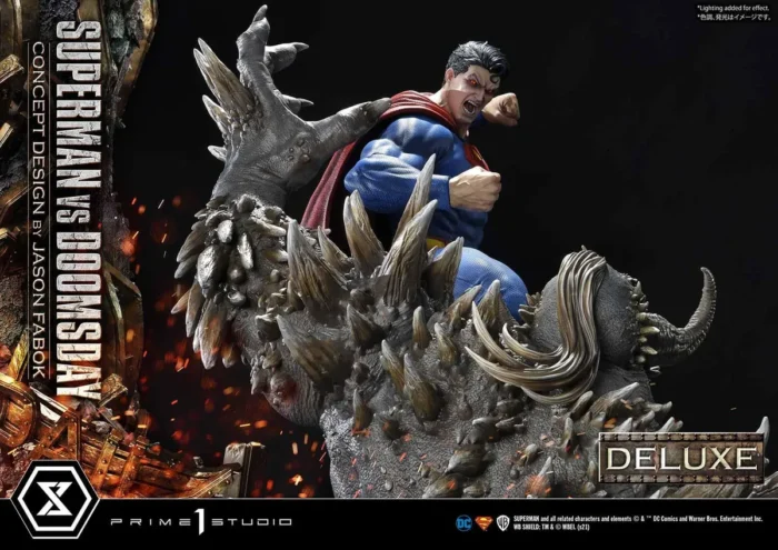 Ultimate Museum Masterline Superman (Comics) Superman VS Doomsday (Concept By Jason Fabok) DX Bonus Version - Görsel 37