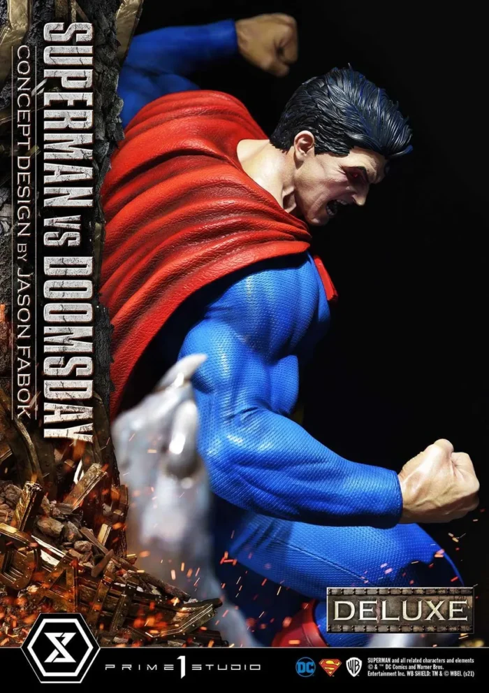 Ultimate Museum Masterline Superman (Comics) Superman VS Doomsday (Concept By Jason Fabok) DX Bonus Version - Görsel 39