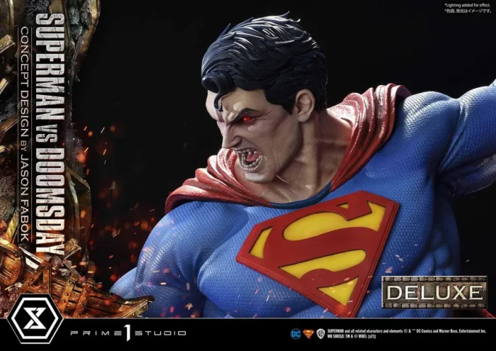 Ultimate Museum Masterline Superman (Comics) Superman VS Doomsday (Concept By Jason Fabok) DX Bonus Version - Görsel 41