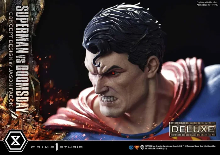 Ultimate Museum Masterline Superman (Comics) Superman VS Doomsday (Concept By Jason Fabok) DX Bonus Version - Görsel 42