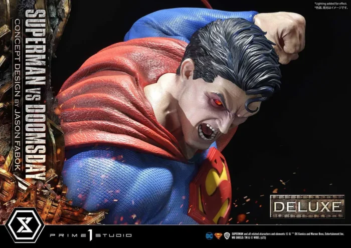 Ultimate Museum Masterline Superman (Comics) Superman VS Doomsday (Concept By Jason Fabok) DX Bonus Version - Görsel 45