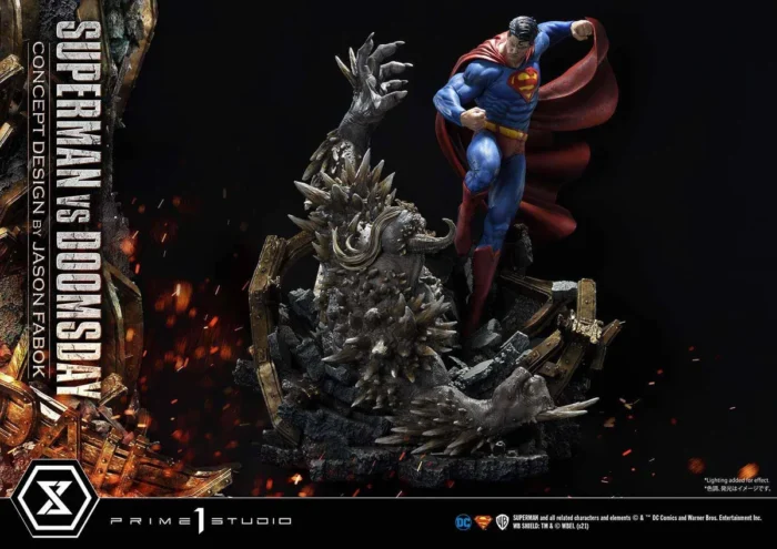 Ultimate Museum Masterline Superman (Comics) Superman VS Doomsday (Concept By Jason Fabok) DX Bonus Version - Görsel 50