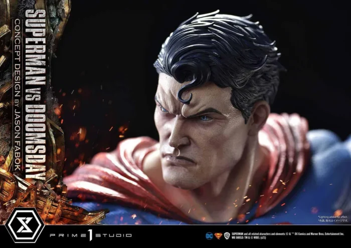 Ultimate Museum Masterline Superman (Comics) Superman VS Doomsday (Concept By Jason Fabok) DX Bonus Version - Görsel 54