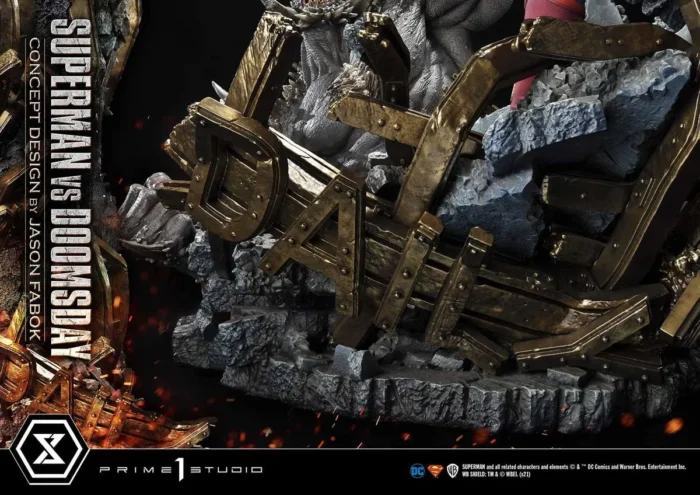 Ultimate Museum Masterline Superman (Comics) Superman VS Doomsday (Concept By Jason Fabok) DX Bonus Version - Görsel 59