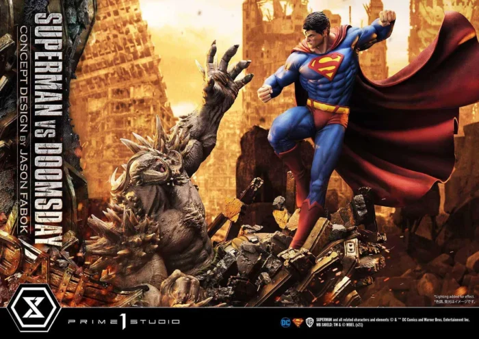 Ultimate Museum Masterline Superman (Comics) Superman VS Doomsday (Concept By Jason Fabok) DX Bonus Version - Görsel 61